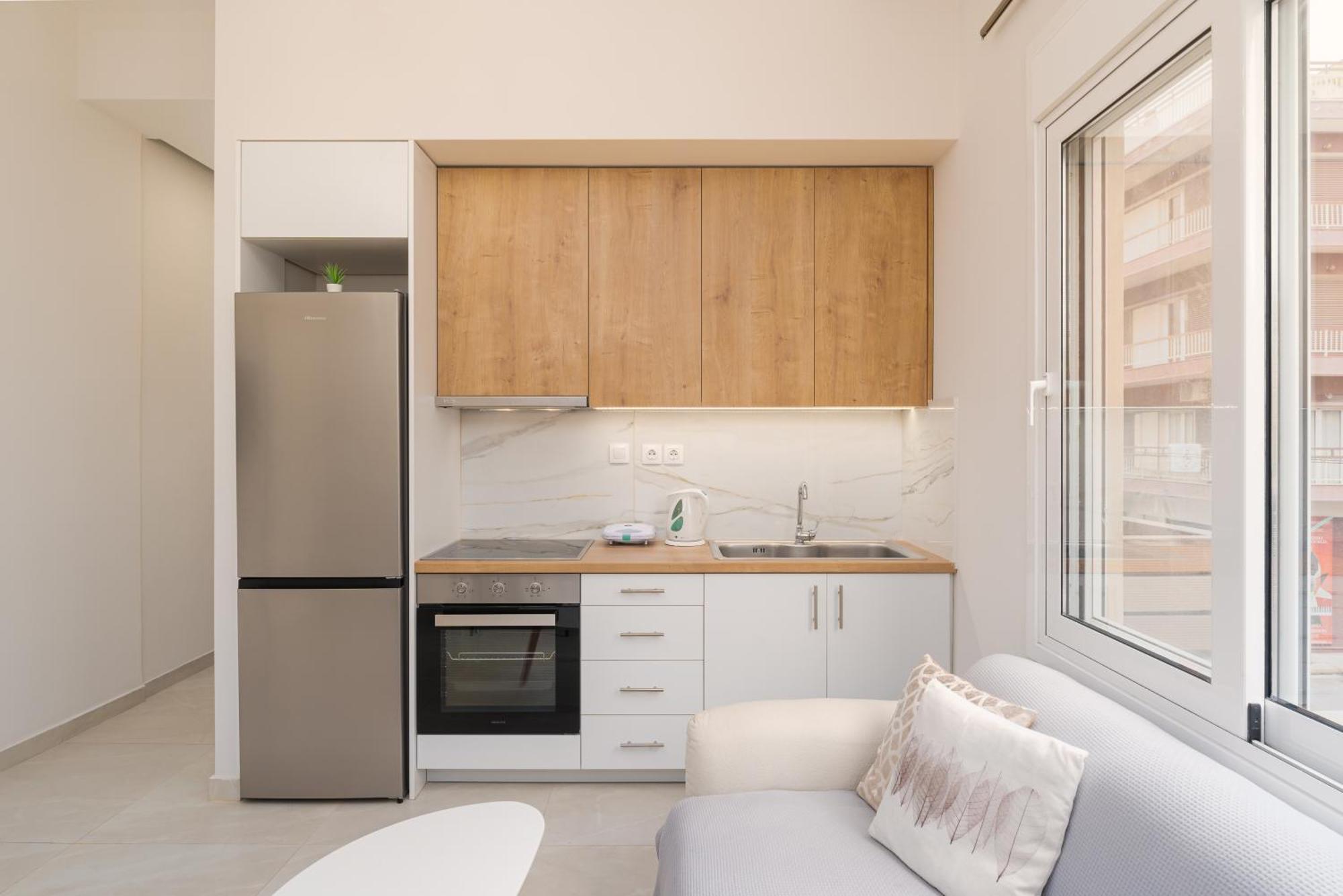 New Center Apartment Near Metro Atene Esterno foto